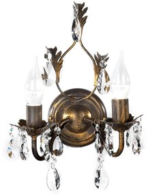 ONLI - Fali lámpa TERESA 2xE14/6W/230V bronz