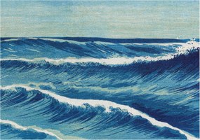 Fotótapéta Dekoratív Fali Tapéta Tengeri hullámok 208x146