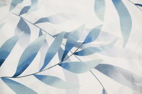 Mikroszálas ágyneműhuzat KOVENDI kék-fehér Ágyneműhuzat mérete: 70 x 90 cm | 140 x 200 cm