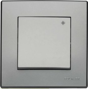 Keresztkapcsoló Polmark Milano ezüst ŁP-4L.SR