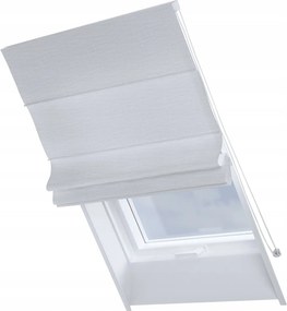 Kész redőny Rimini tetőtéri ablakra 50x60cm fehér