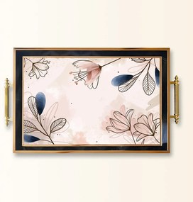 Üveg tálca, 38×24 cm – TPA9797