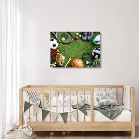 Üveg kép - Sport (70x50 cm)