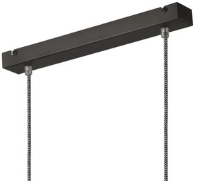 Csillár zsinóron LIVIA 2xE27/60W/230V