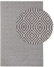 Pamut szőnyeg Cooper Charcoal 150x230 cm