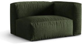 Zöld bársony kanapé modul (jobb oldali) Martina – Micadoni