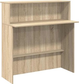 vidaXL sonoma tölgyfa recepciósasztal 100 x 50 x 103,5 cm