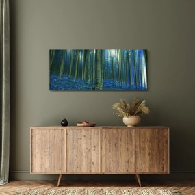 Kép - Kék erdő (120x50 cm)