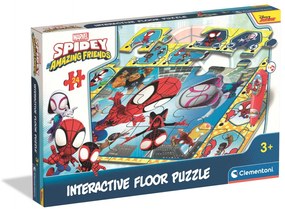 Pókember Spidey and Friends interaktív 24 db-os puzzle Clementoni