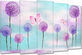 Vászonkép 150x95 A pillangók varázslatos birodalma