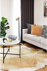 Bézs szőrme szőnyeg 210x200 cm - Narma