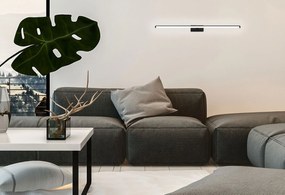LED FÜRDŐSZOBA LÁMPA TÜKÖR fölötti 12W 50cm APP373-1W Fekete