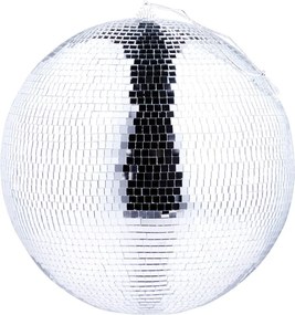DISCO akasztható disco gömb, Ø 20 cm, ezüst