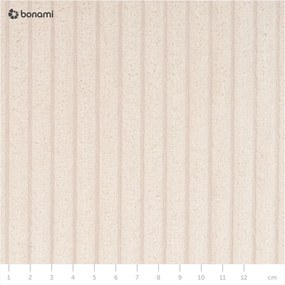 Bézs ágyneműtartós boxspring ágy 200x200 cm Lysa – Ropez