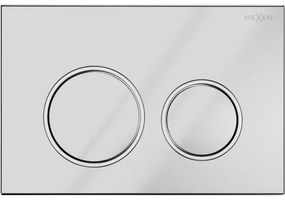 Mexen Fenix 07 XS öblítőgomb, fényes króm - 600701
