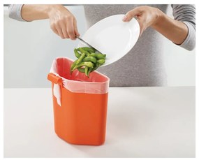 Ezüstszínű acél szelektív szemetes 60 l Totem Max – Joseph Joseph