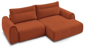 Narancssárga sarokkanapé Aden – Bobochic Paris