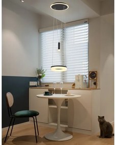 Wofi 6054-302 - JESSE LED 15,5W 230V állítható fekete függeszték