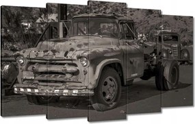 Festmények 100x60 Amerikai teherautó