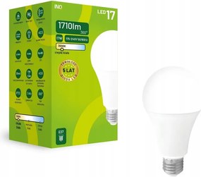Nagy teljesítményű Led izzó E27 17W meleg 3000K 1710lm A70 Inq