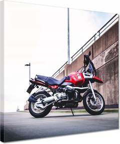 Vászonkép 30x30 Piros Bmw motorkerékpár
