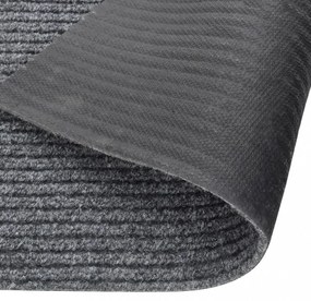 szürke koszfogó futószőnyeg 100 x 500 cm