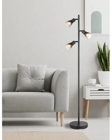 Globo 54312-3S - Állólámpa SATELLA 3xE14/25W/230V fekete