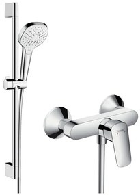 Készlet zuhany készlet Hansgrohe Croma 26582400, zuhanycsaptelep Hansgrohe Logis 71600000