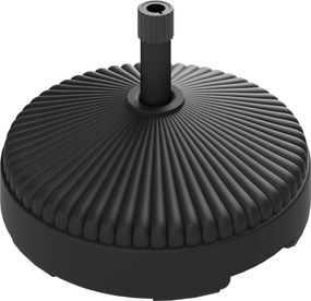 Outsunny Tölthető Napernyőtartó, Maximum 28 kg Teherbírású, Kerek Napernyő Tartó, Napernyő Súly, Tartó Napernyőhöz Ø34/38 mm, Erkélyre, Teraszra, Kert