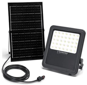 Aigostar B.V. Aigostar - LED Dimmelhető napelemes reflektor LED/300W/3,4V IP65 + távirányító AI1757