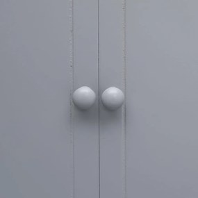 szürke császárfa fürdőszobaszekrény 46 x 24 x 116 cm