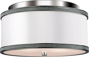 Feiss glamour modern mennyezeti lámpa pave polírozott nikkel elsfe-pave-f-s