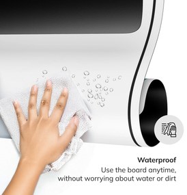 MAGNETO FLIPCHART nagyméretű mágneses flipchart tábla, 400 x 800 mm, 2 darab