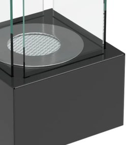 BIO kandalló TANGO2 35,3x25 cm, 1 kW, fekete, TANGO2/CZARNY/TUV