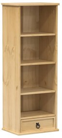 Corona tömör fenyőfa CD-szekrény 40 x 30 x 110 cm