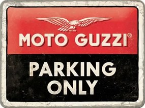 Fém tábla Moto Guzzi Paking Only