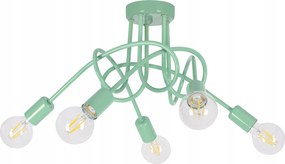 Mennyezeti függőlámpa gyerek csillár Pasti zöld