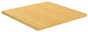 bambusz asztallap 70 x 70 x 2,5 cm