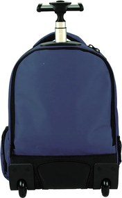 Real Madrid Blue gurulós iskolatáska, táska 48 cm