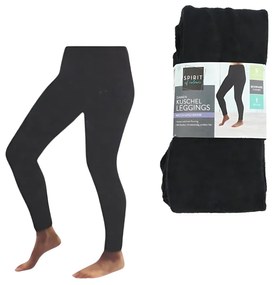 Női thermo leggings COZY fekete - többféle méretben Méret: L