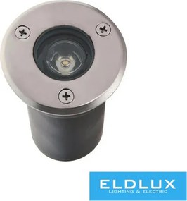 UNIVERSO Taposólámpa LED 1.5w 120lm 6500k 60° IP65 acél Ø65-Ø59x75mm