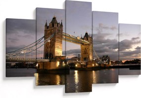 Kép - Tower Bridge éjszaka (150x105 cm)