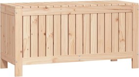 Tömör Fenyőfa Kerti Tárolóláda 108 X 42,5 X 54 Cm