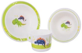 Orion Dino 3 darabos étkezési szett gyerekeknek