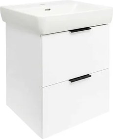 Laufen PRO A mosdó alatti szekrény mosdó nélkül 62,9x69,4x50,9 cm fényes fehér RE010650228060