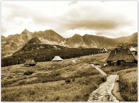 Poszterek 135x100 TĂĄtra Lengyel hegyek KilĂĄtĂĄs