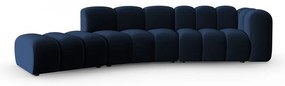 Sötétkék sarokkanapé (jobb oldali) Lupine – Micadoni Home