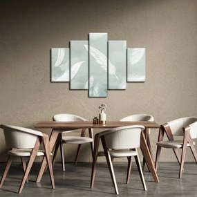 Kép - Fehér tollak (150x105 cm)