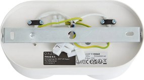 Modern mennyezeti spotlámpa fehér GU10 50mm 2-fényforrású dönthető - Echo