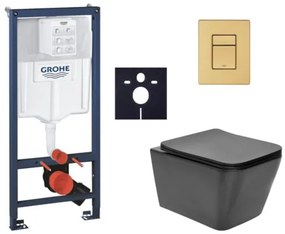 Fali WC szett SAT Infinitio előtétfalas szereléshez SIKOGRSIN12BSCGN0